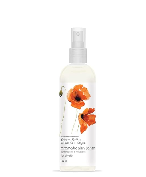 Aroma Magic Aromatic Skin Toner| Tightens Pores & revives skin| Alcohol Free| with Pomegranate, Lavender & Peppermint Extracts| Hydrates, Tones & Balances |Oily Skin Type| 200 ml Visit the Aroma Magic