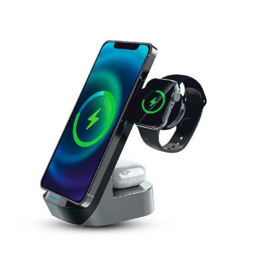 Wireless Charger Ether WL152 - 15W - 3 In 1