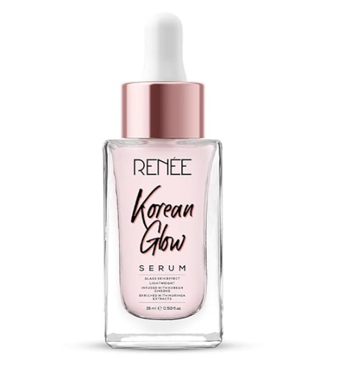 RENEE Korean Glow Serum 15ml, Lightweight, Non Greasy, Hydrates, Plump-up the Skin With Glassy-dewy Shine & Maintain Its Youthful Glow