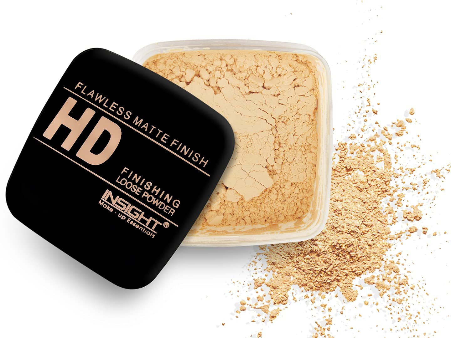 Flawless finish setting powder