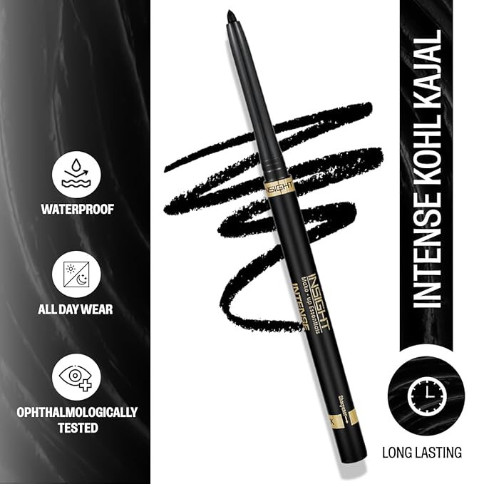 Insight Intense Kohl Kajal (Black)| cream