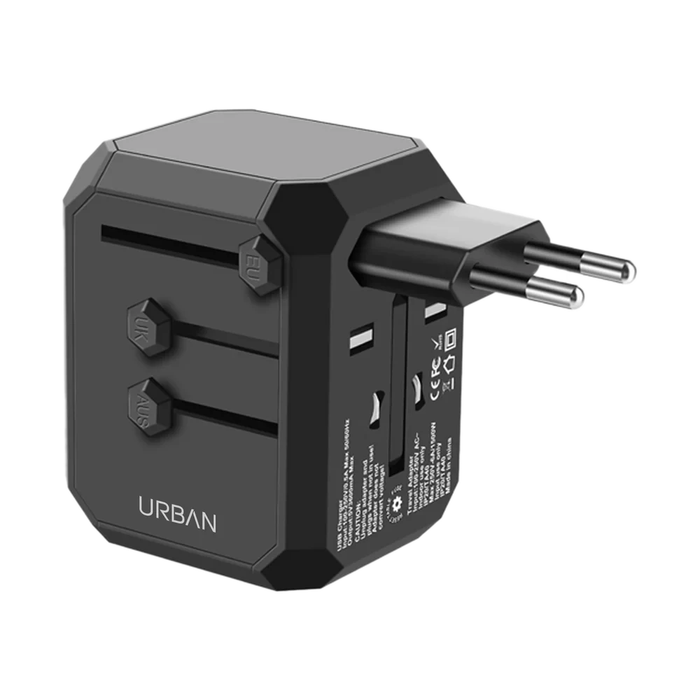 Core WORLD Travel Adapter GAN30W with  C-C CABLE