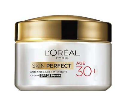 L'Oreal Paris skin Perfect Anti-Fine Lines+Whitening Age 30+ Cream 18 gm